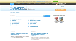 Desktop Screenshot of elektronika.avizo.cz