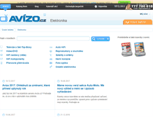 Tablet Screenshot of elektronika.avizo.cz