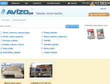 Tablet Screenshot of nabytek.avizo.cz