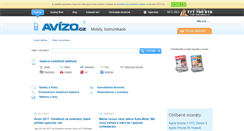 Desktop Screenshot of mobil.avizo.cz